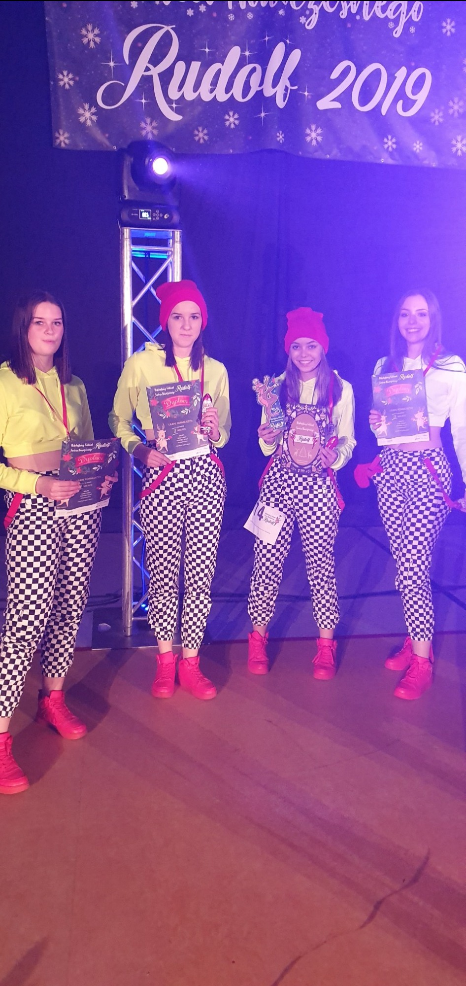 Turniej tańca- pudło zdobyte