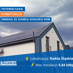 Fotowoltaika Marwent
Lokalizacja - Nakło Śląskie
Moc: 5,84 kWp