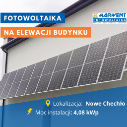 Fotowoltaika Marwent
Lokalizacja - Nowe Chechło
Moc: 4,08 kWp