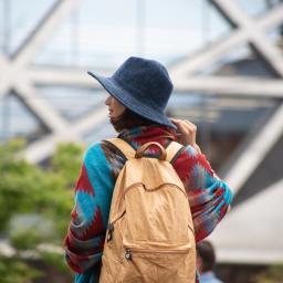 Papierowy podróżnik - beżowy