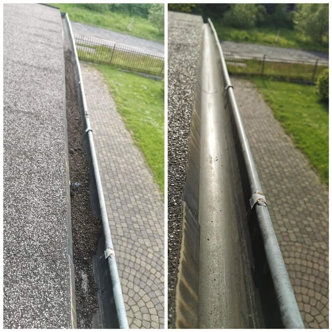 Czyszczenie oraz uszczelnianie rynien