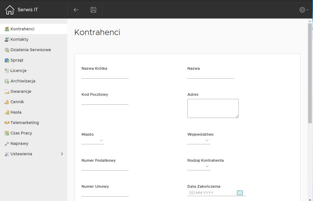 Przykładowa aplikacja internetowa