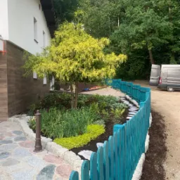 montaż ogrodzenia, trawnik, ogród,niwelacja, nawodnienie,nasadzenia, metamorfoza ogrodu, projekt,zakładanie ogrodu