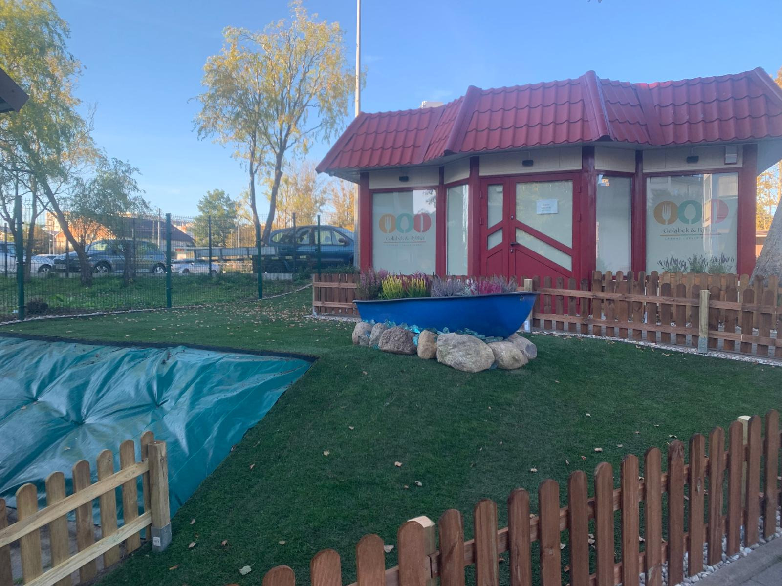 Trawnik, niwelacja, nawodnienie, wycinka, trawnik, ogród, trawa z rolki