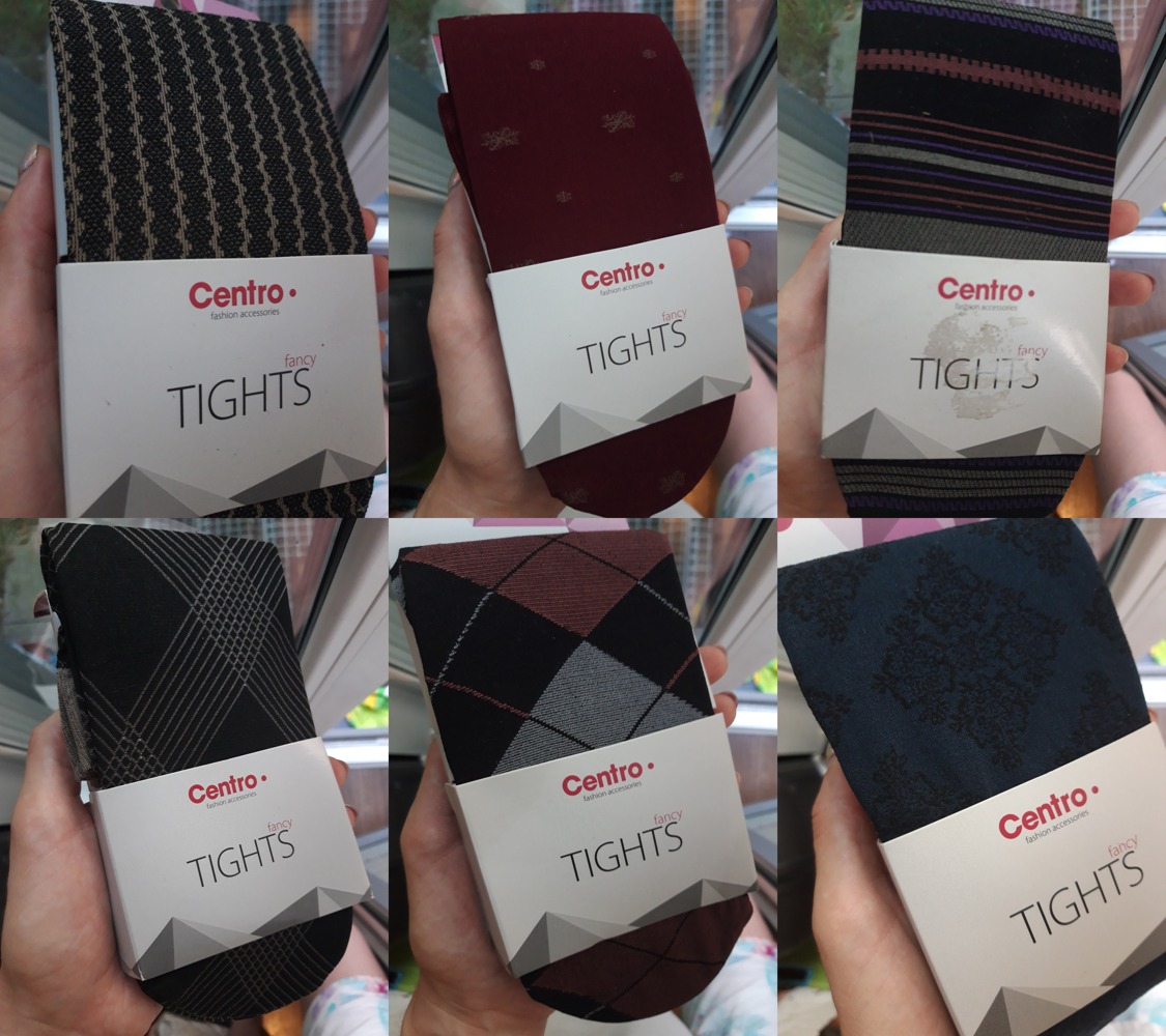 Rajstopy, mix wzorów (ok. 35), rozm. S/M, L-XL