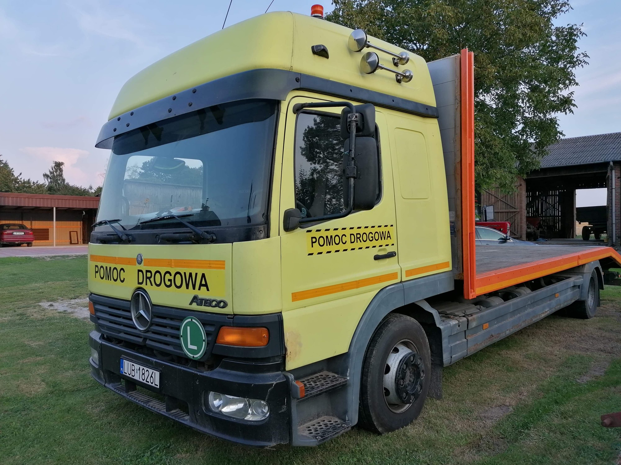 Pomoc drogowa transport maszyn itp. Do 6 ton