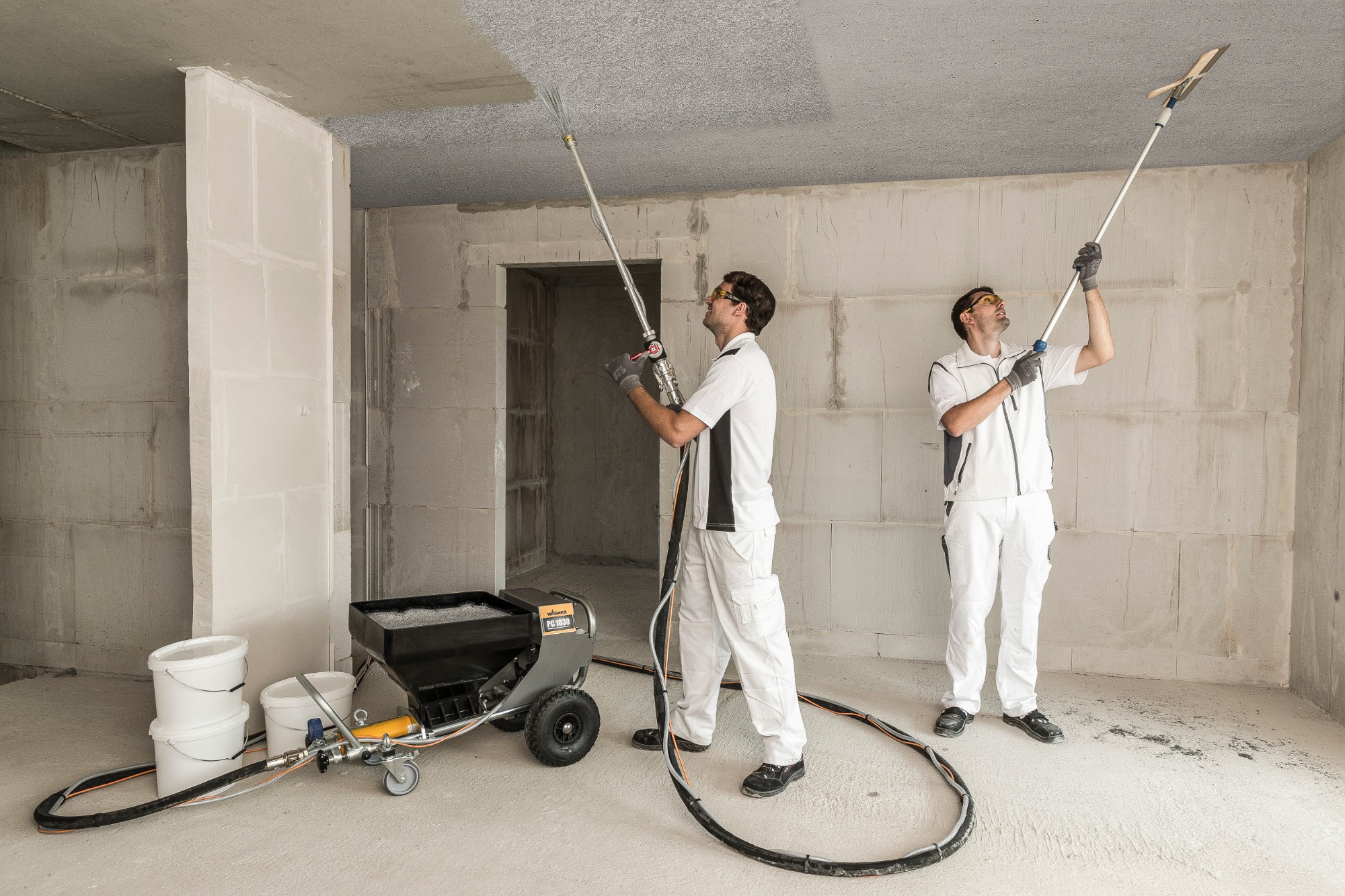 Agregat szpachlarski dla budownictwa Wagner PlastCoat1030