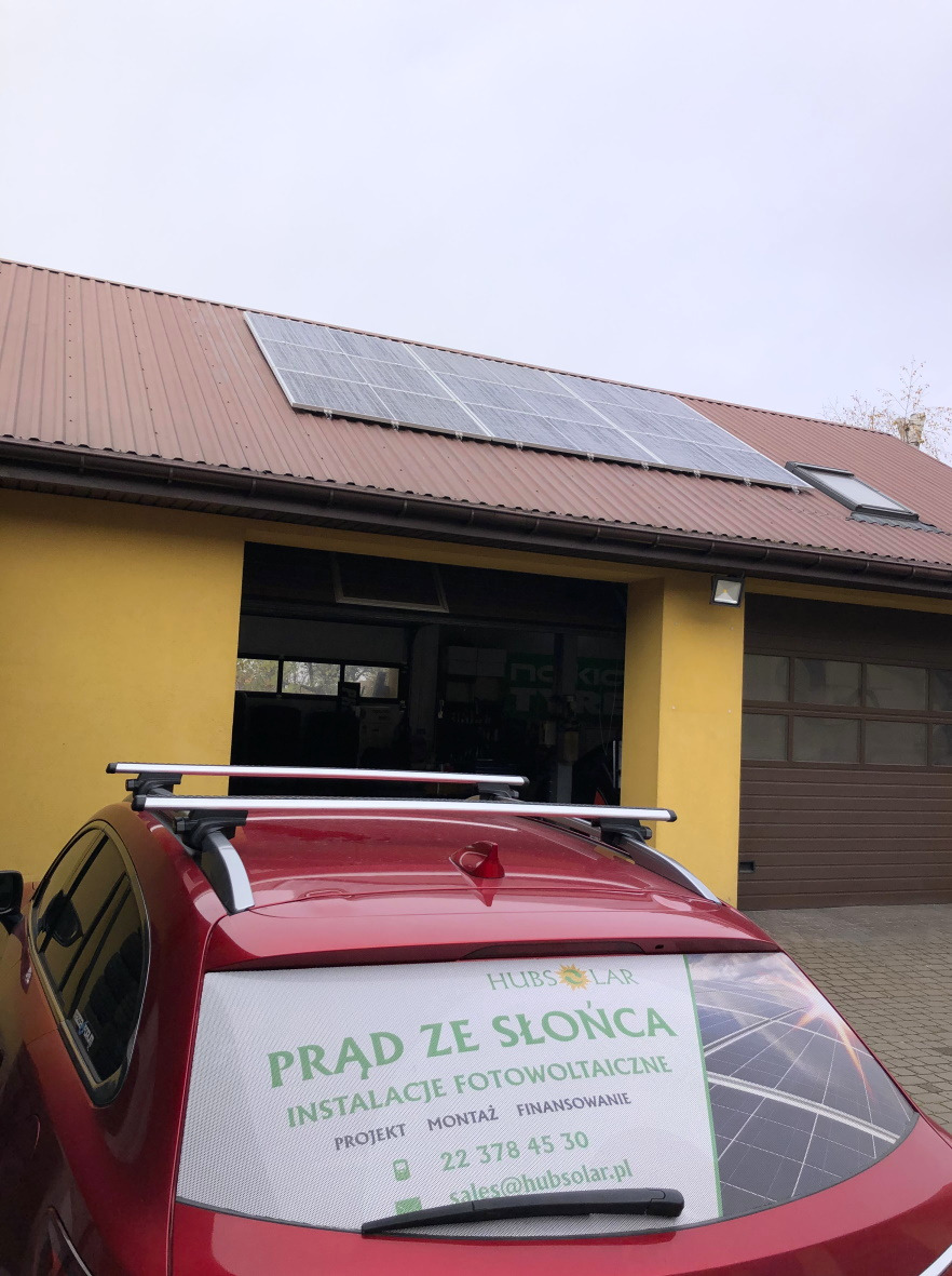 Instalacja PV wschód-zachód - 6 kWp - mazowieckie