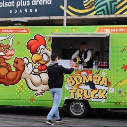 Foodtruck grillowane ciabatty, burgery, kuchnia grecka, kuchnia azjatycka 