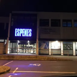 Napisy podświetlane Led wykonane z aluminium malowane proszkowo wykonane dla firmy w Norwegii