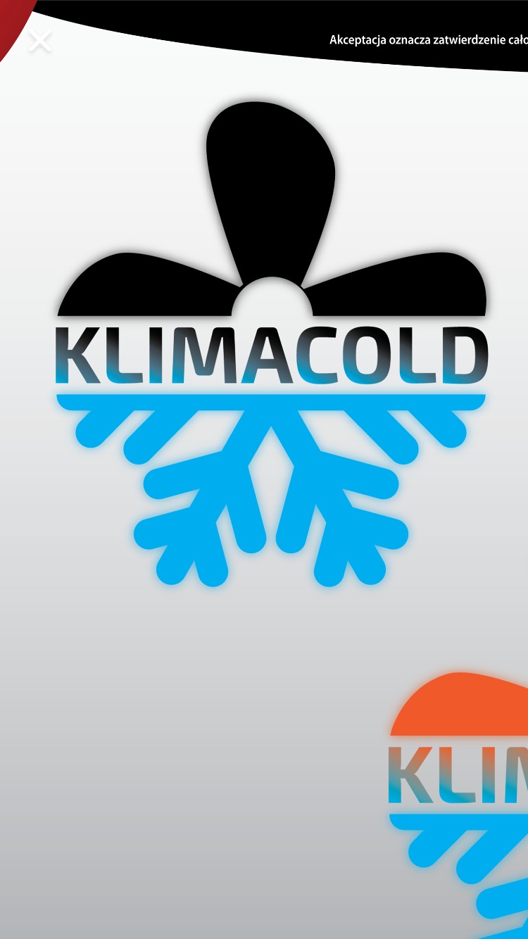 Projekt logo dla firmy z klimatyzacją