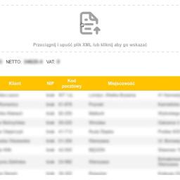 Aplikacja webowa służąca do konwertowania pliku z fakturami. Dzięki niej zautomatyzowano proces księgowania dużej ilości faktur.