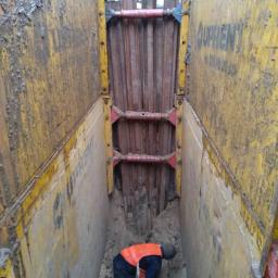 Przyłącze wod kan Warszawa 1