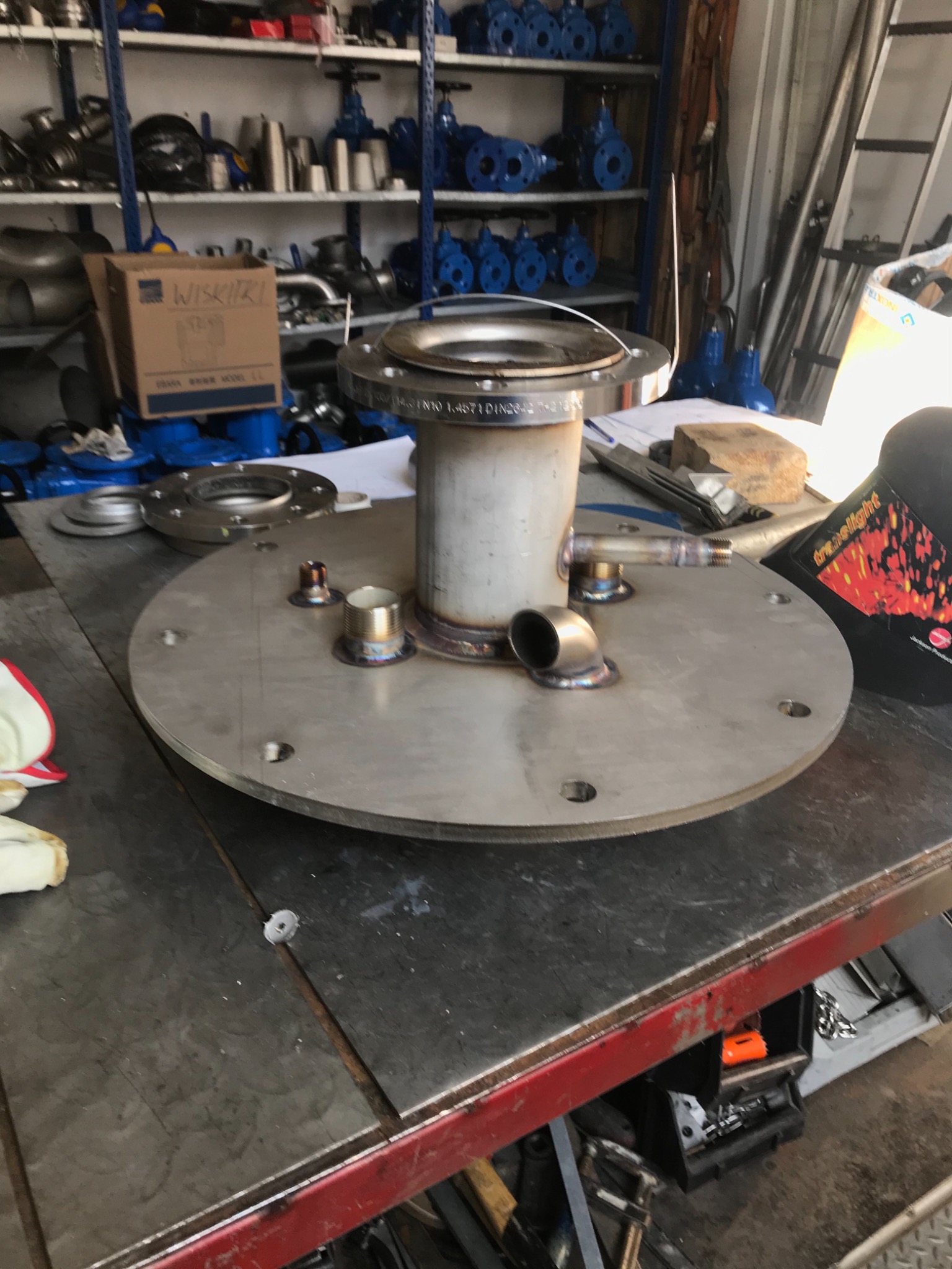 Element instalacji . Stacja uzdatniania wody Wrocław