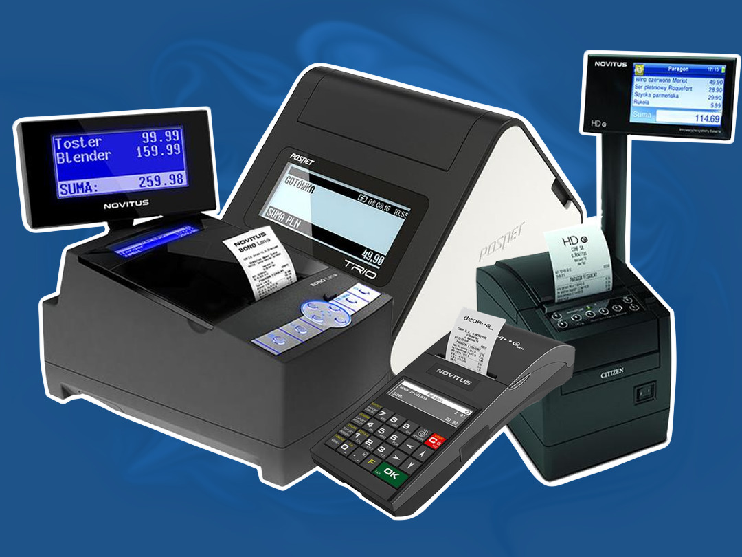 Drukarki fiskalne, które sprzedajemy.