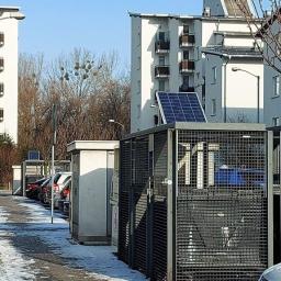 Autonomiczne systemy oświetlenia i otwierania wiat śmietnikowych - Katowice