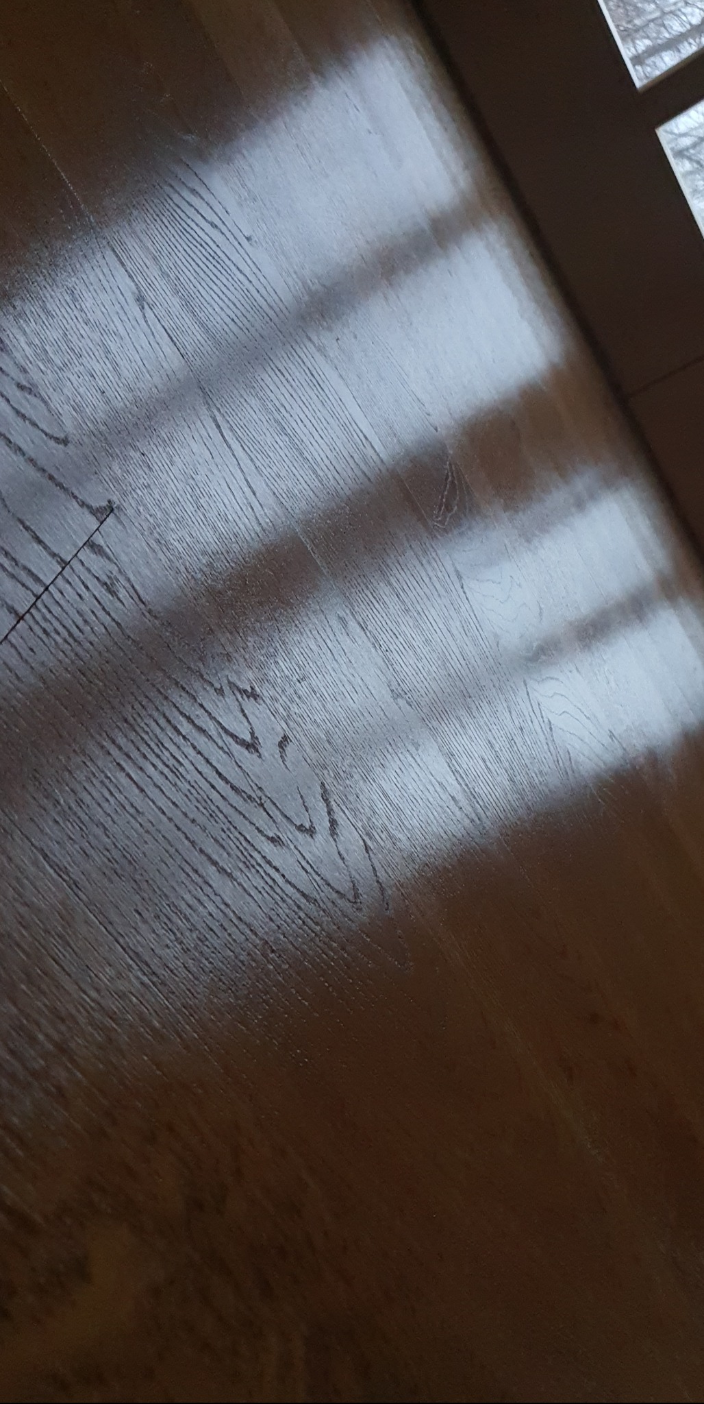 Efekt końcowy po struktyzacji i zabezpieczeniu powieszchni olejem koloryzującym.