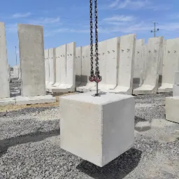 Blok oporowy, mur oporowy typu L