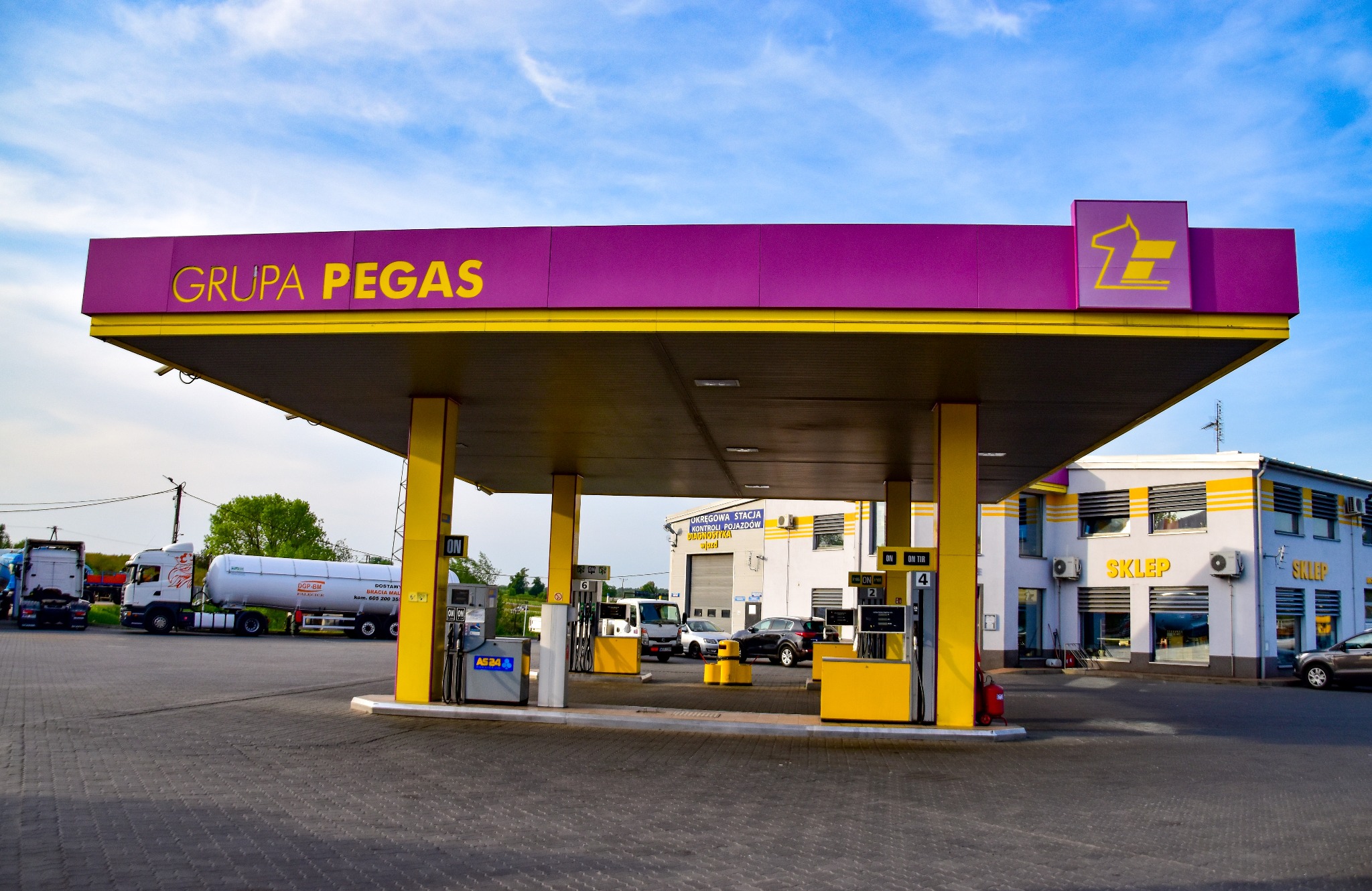 Jedna z naszych stacji paliw