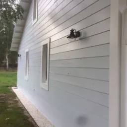 Przykład wykończenia elewacji - deska