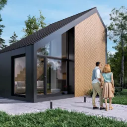 Całoroczny dom drewniany - Modestdom