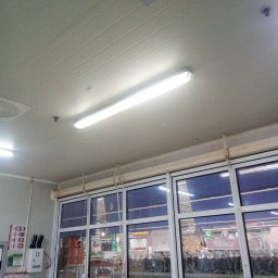 Modernizacja oświetlenia, super market Białystok .