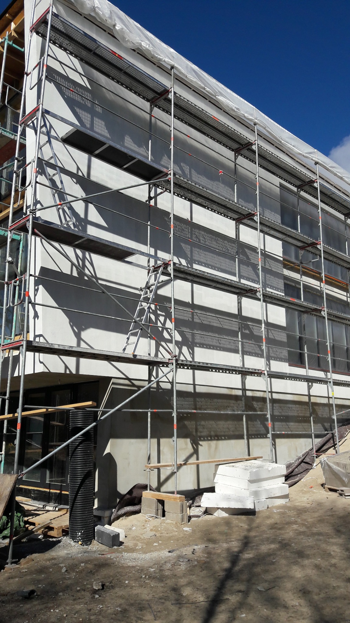 Elewacja. Dom nad Bałtykiem.