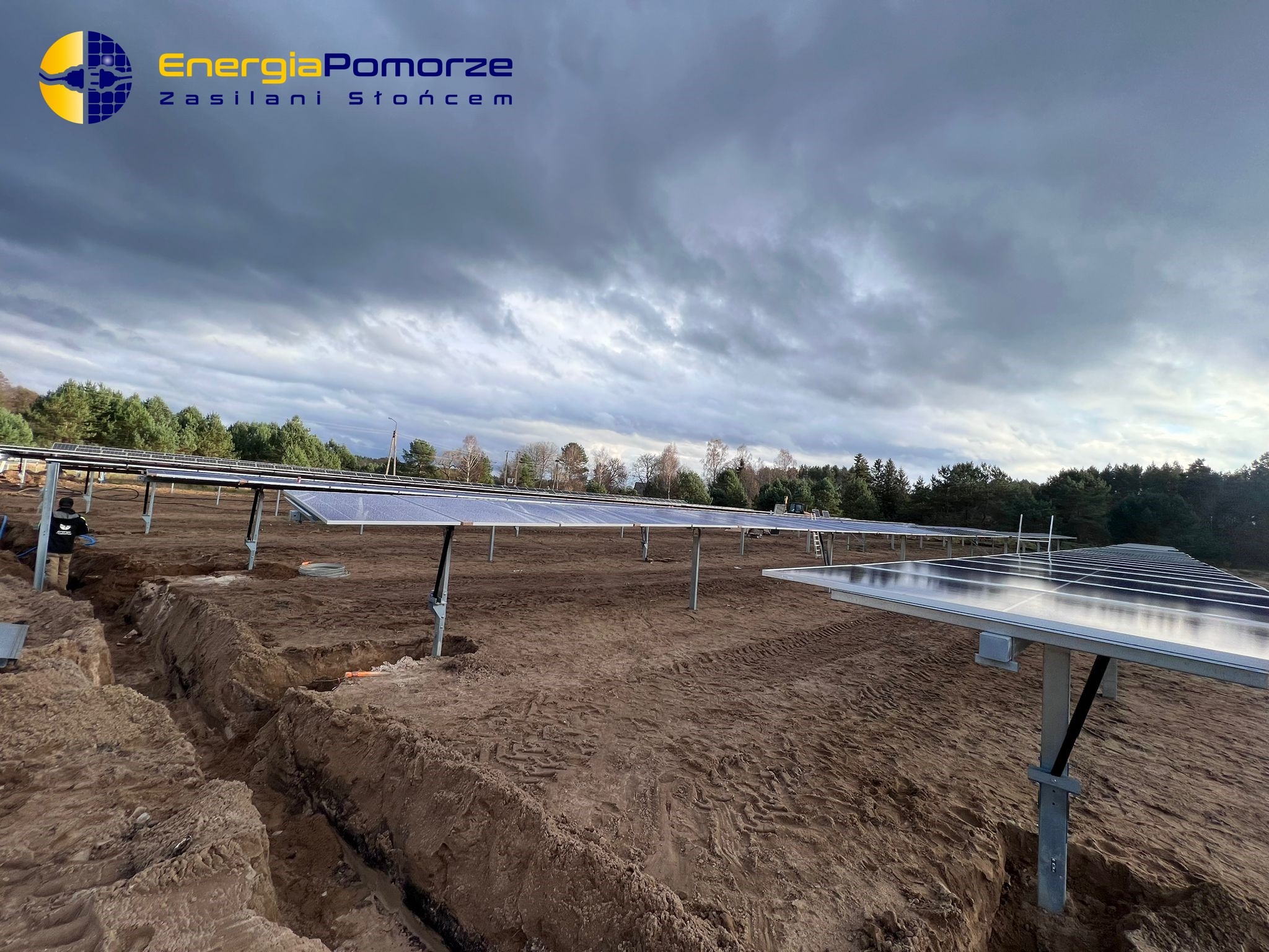 Instalacja o mocy 270 kWp na trackerach fotowoltaicznych wschód-zachód