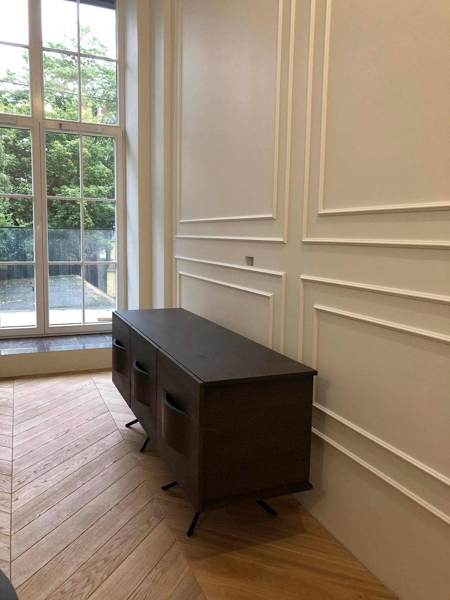 Apartament przy pl. Jana Pawła II we Wrocławiu, w trakcie realizacji.