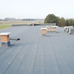 Położona papa termozgrzewalna