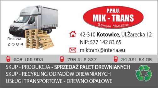 P.P.H.U. MIK-TRANS - Transport ciężarowy krajowy Kotowice
