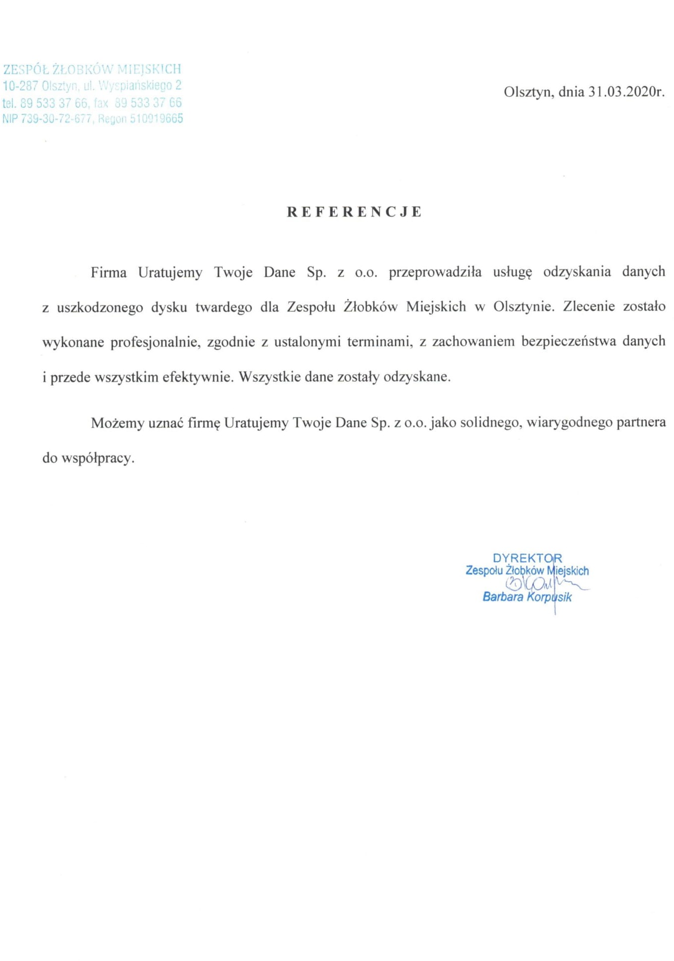 Olsztyński żłobek na Nasz temat.