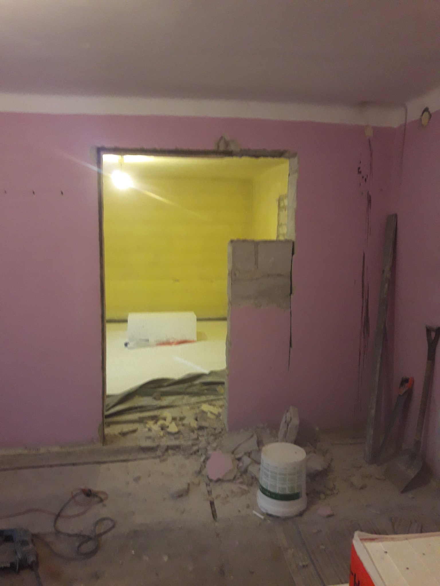 Poszerzamy przejście