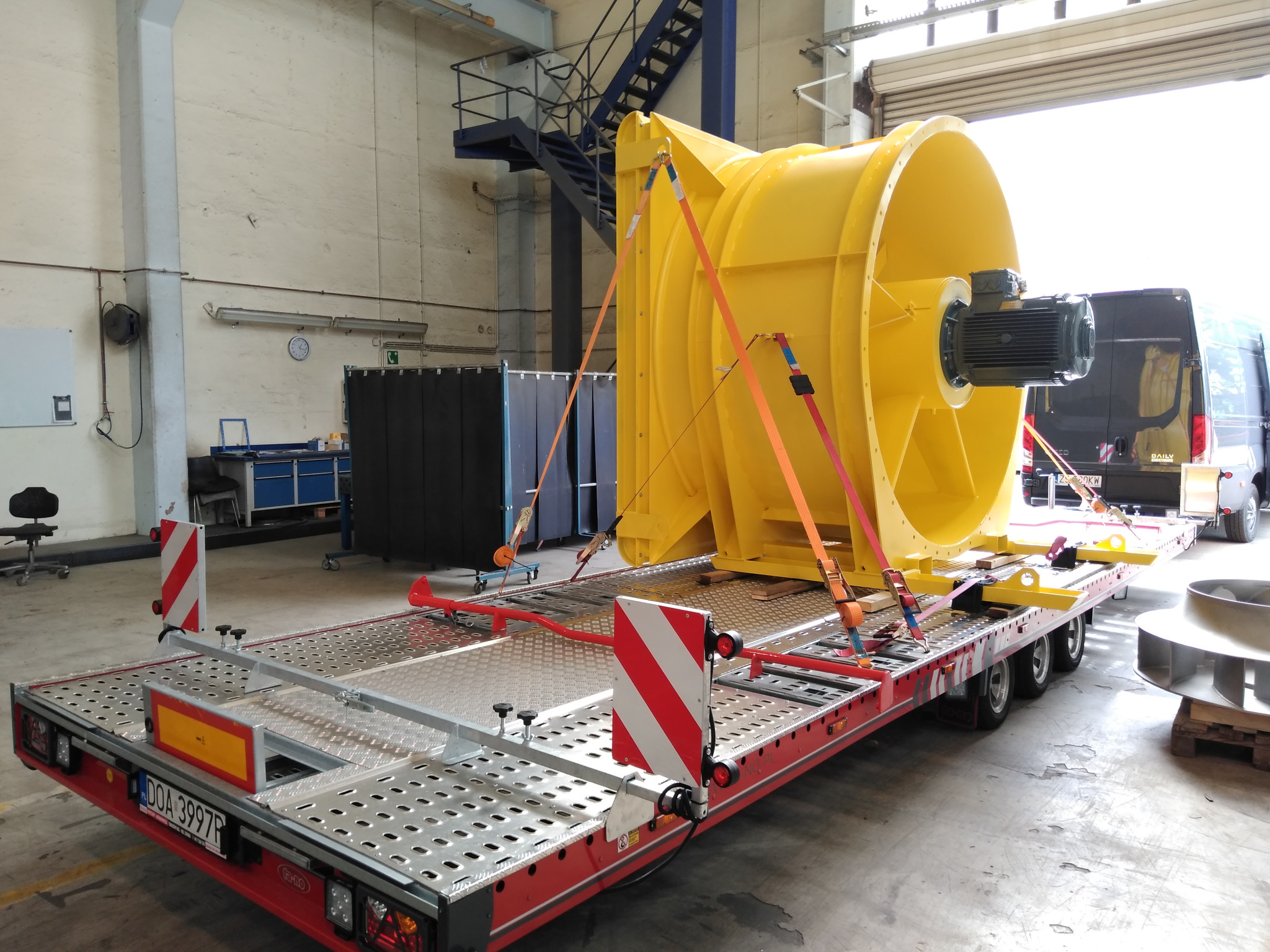 Transport towarów do 3m szerokości