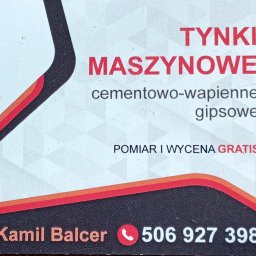 Kamil Balcer tynki maszynowe - Staranne Tynki Maszynowe Sucha Beskidzka