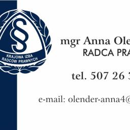 Kancelaria Radcy Prawnego Anna Olender - Kancelaria Rozwodowa Łomża