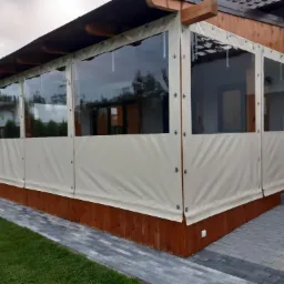 plandeka zabudowa altany