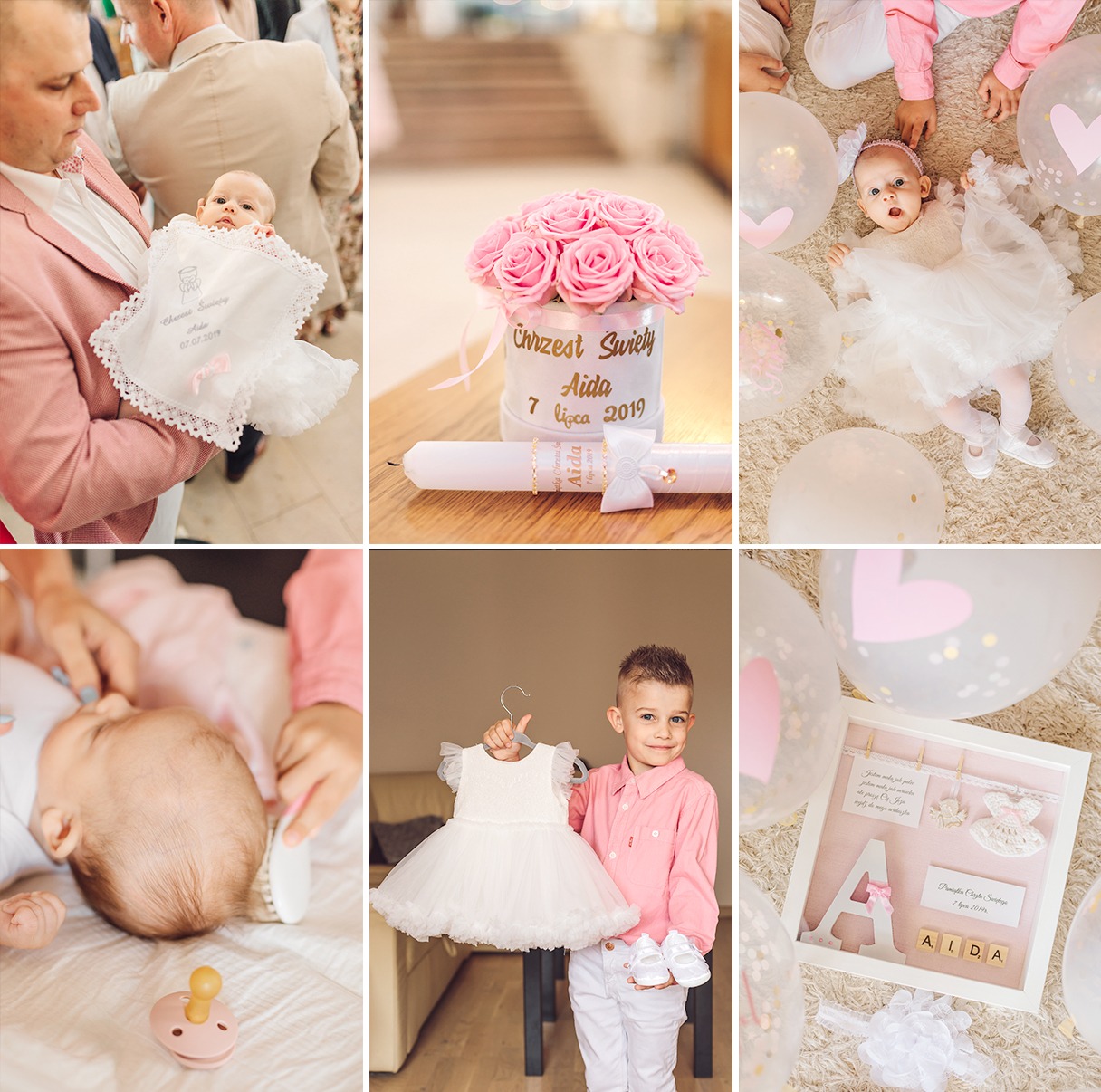 Fotografia Chrztu Świętego oraz innych imprez okolicznościowych.