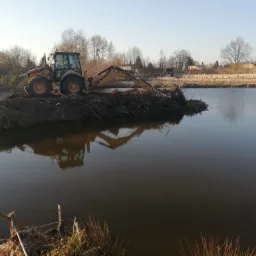 Pogłębianie stawu