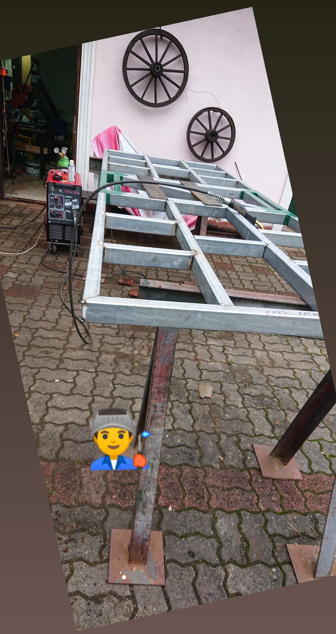 Rama do przyczepki samochodowej