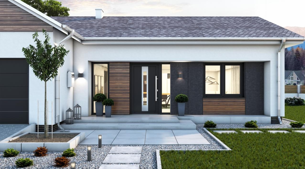 Inspiracje - wejście do domu