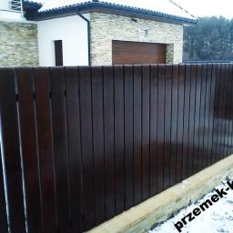 Ogrodzenia drewniane DREWMAX,sztachety olchowe
