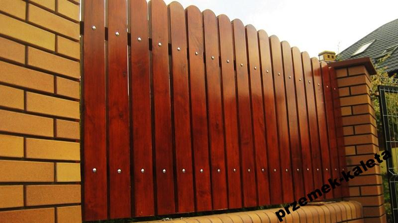 Ogrodzenia drewniane DREWMAX,sztachety olchowe