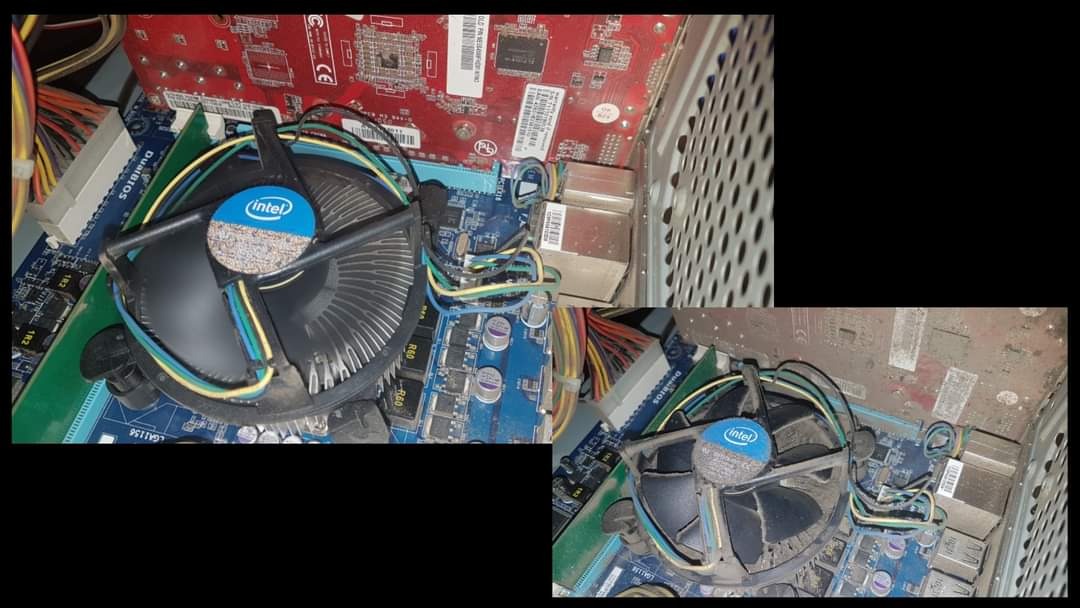Czyszczenie chłodzenia komputera stacjonarnego
