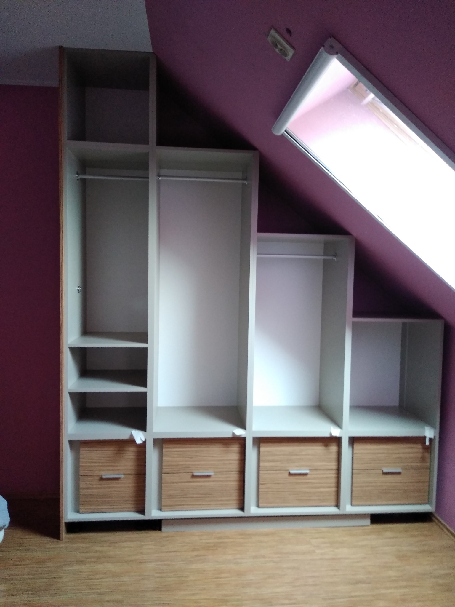 Szafa skos,same korpusy bez frontów