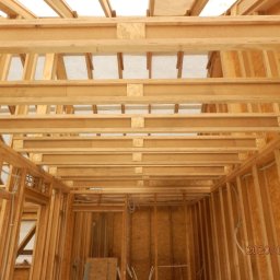 budowa domów pasywnych . konstrukcja szkieletowa drewniana systemu budowlanego Steico - Tarnowskie Góry