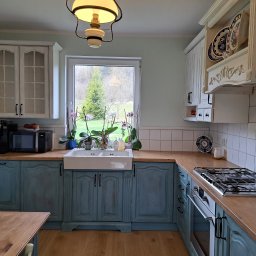 kuchnia w pozamiejskiej rezydencji