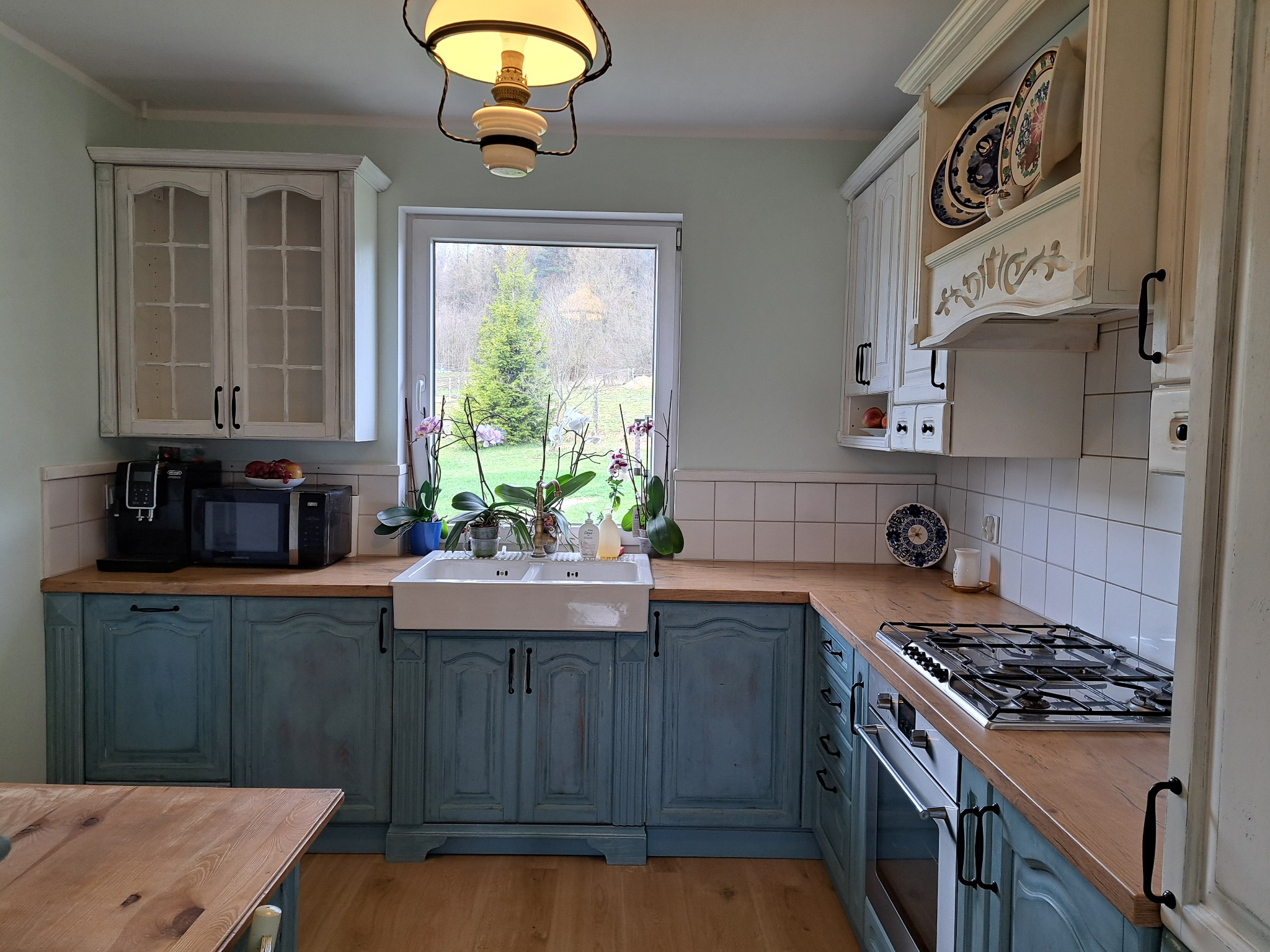 kuchnia w pozamiejskiej rezydencji