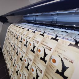 BRP Drukarnia Wielkoformatowa - Etykiety foliowe na kawę