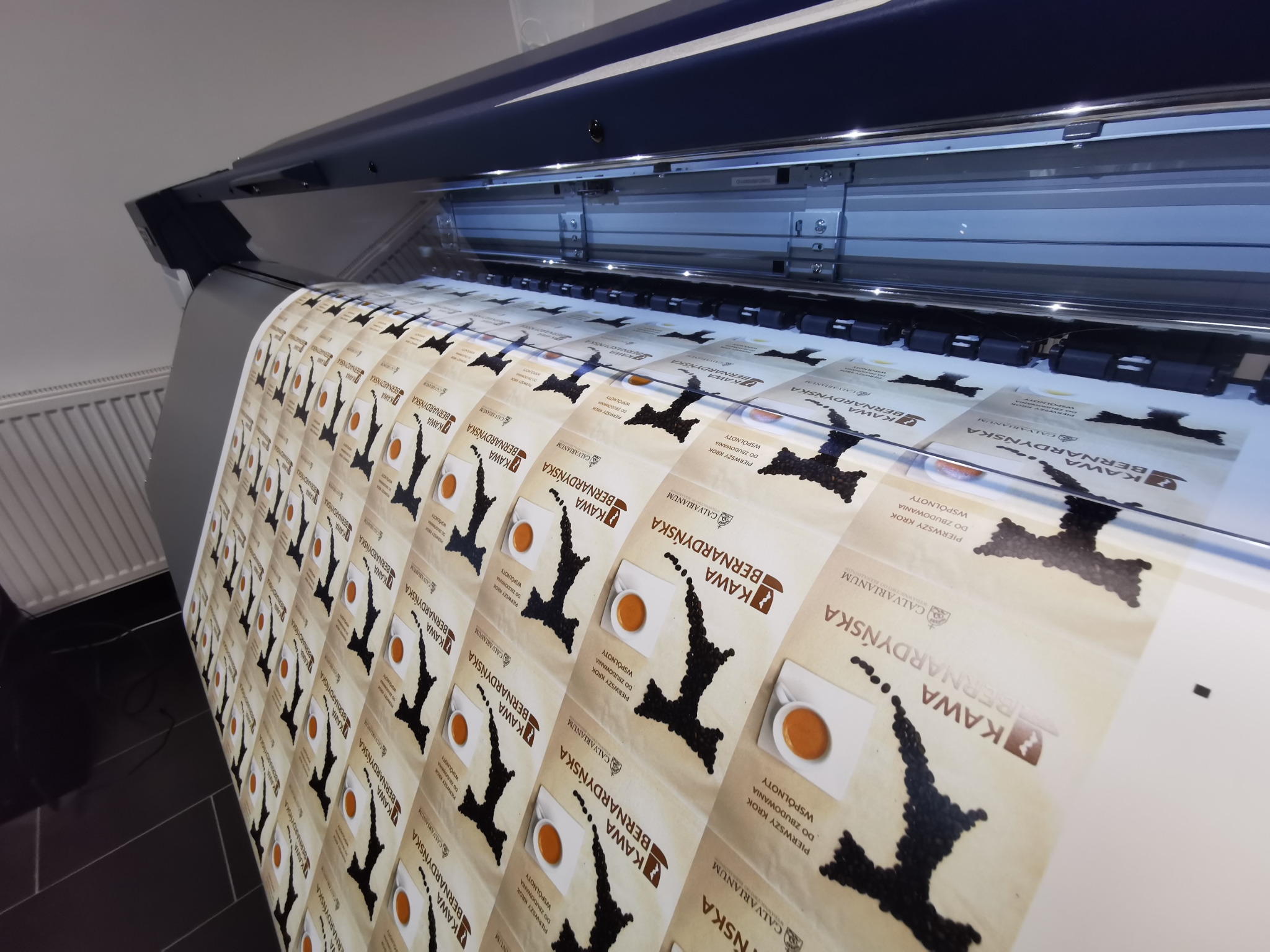 Etykiety foliowe na kawę